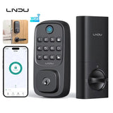 LNDU WL01 Smart Lock – WiFi Entry Deadbolt with Fingerprint, App Control & Rechargeable Battery
