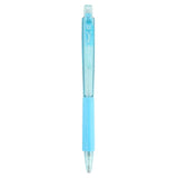 5-Piece Sky Blue Writing Set – Gel Pen, Ballpoint, Mechanical Pencil & Erasers