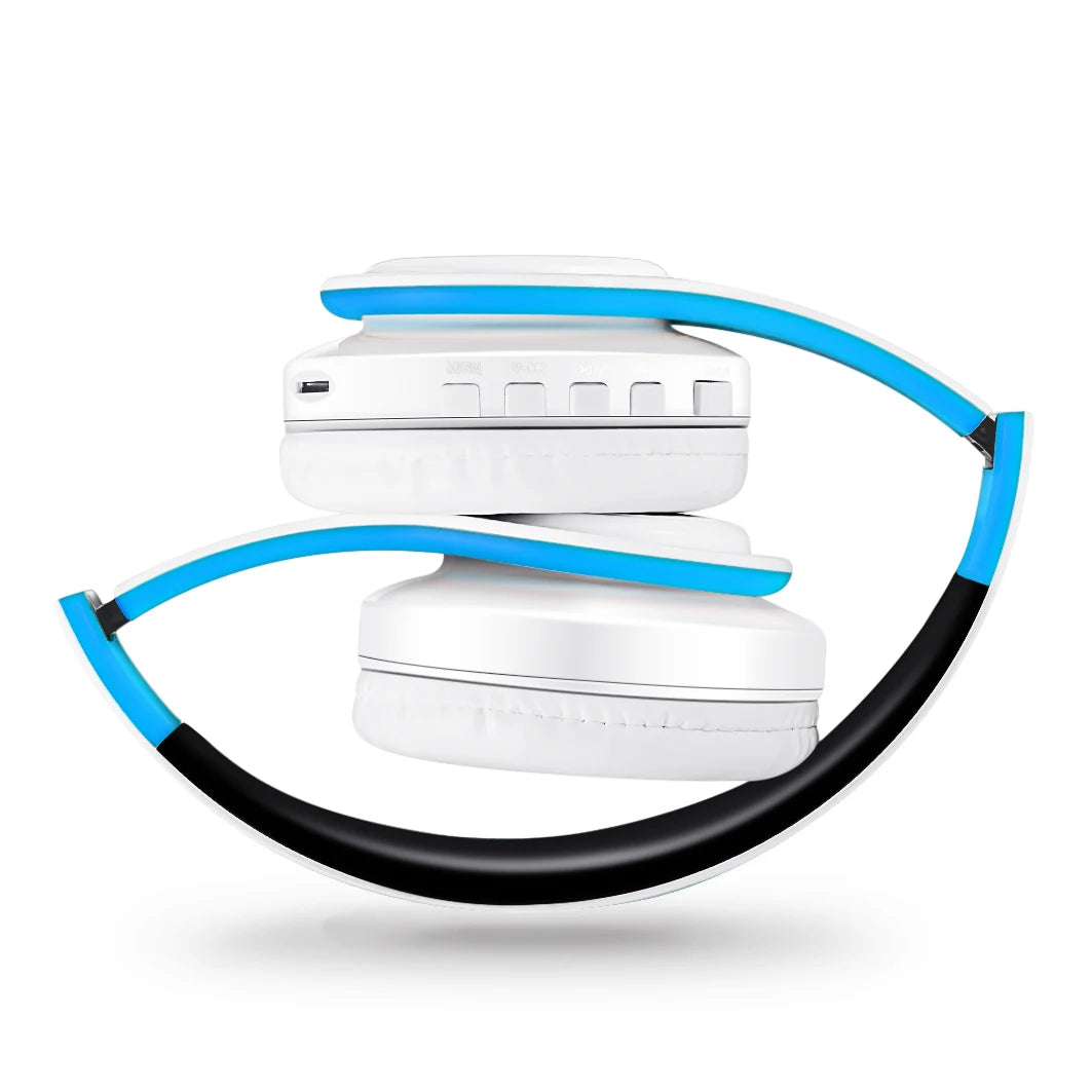 “2025 Upgraded Wireless Bluetooth Headphones – Over-Ear Stereo Headset with Mic for Music, Sports, Smartphone, TV & PC”