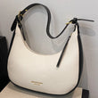 Women’s PU Leather Crescent Hobo Bag – Zipper Closure Shoulder Handbag with Inner Pocket for Work, Travel & Daily Style