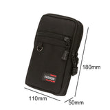 EDC Tactical MOLLE Waist Bag – Outdoor Fanny Pack & Phone Pouch | Belt-Mounted MOLLE Coin Purse for Camping & Hiking
