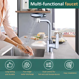 360° Swivel Multifunction Faucet – Hot & Cold Mixer Tap for Kitchen & Bathroom