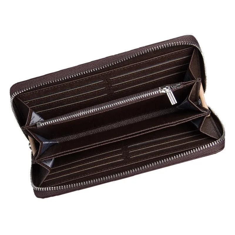 Women’s Crocodile PU Leather Wallet – Large-Capacity Organizer Clutch with Phone Pocket & Credit Card Holder