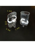 Automatic Bird Water Feeder Dispenser – Cage Food & Drinking Supply for Parrots, Canaries, Parakeets & Small Birds