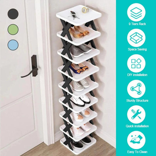 Shoe Organizer Rack – Multi-Layer, Detachable, Space-Saving Shelf for Home Use - PulinGO