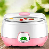 1L Yogurt Maker with Stainless Steel Container – Automatic Electric Yogurt Maker for Homemade Yogurt, Natto & Rice Wine