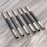 Dual-Headed Adjustable Wooden Pencil Extender Holder for Sketching, School & Office Use