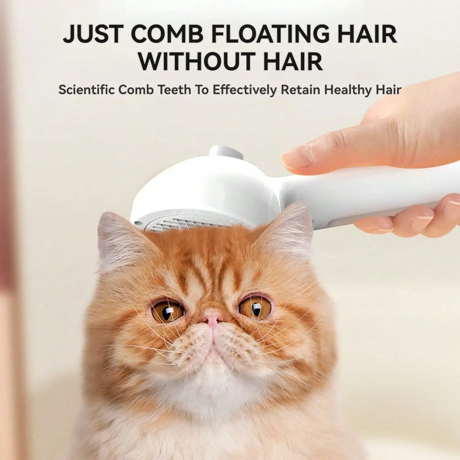 Cat Steam Brush – Pet Hair Removal & Grooming Comb with Spray Function for Cats, Dogs & Small Animals