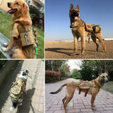12-Piece Tactical Patch Bundle – Personalized Name ID Tags & Stickers for Dog Vest, Harness & Collar”
