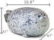 Chubby Seal Plush Pillow – Soft Cotton Stuffed Animal Toy for Kids & Adults | Cute Ocean-Inspired Comfort Cushion (Large 24.5")