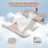 Inflatable Car Mattress for SUV Trunk & Back Seat – Travel Camping Bed with Air Pump