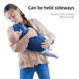 4-in-1 Ergonomic Baby Carrier Backpack – Breathable Newborn Sling with Hipseat & Waist Belt (Smart Design for Comfort & Support)