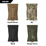 KRYDEX 500D Tactical Hydration Carrier – MOLLE 50oz Water Bladder Pouch | 1.5L Outdoor Hiking Hydration Pack
