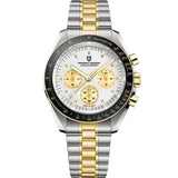 PAGANI DESIGN 2024 Men’s Luxury Quartz Chronograph Watch – Sapphire Mirror, Auto Date, Speed Dial ⌚✨