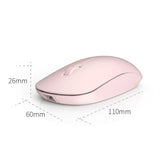 Bluetooth Wireless Mouse – Silent Portable Mouse for Laptop, iPad, Tablet & PC with Smooth Tracking for Work & Gaming