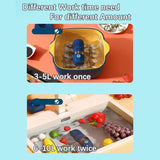 2-in-1 Portable Fruit & Vegetable Cleaning Capsule Machine – USB Rechargeable Produce Washer