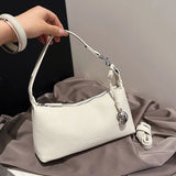 Women’s PU Leather Trendy Hobo Bag – Adjustable Strap Crossbody Tote Handbag