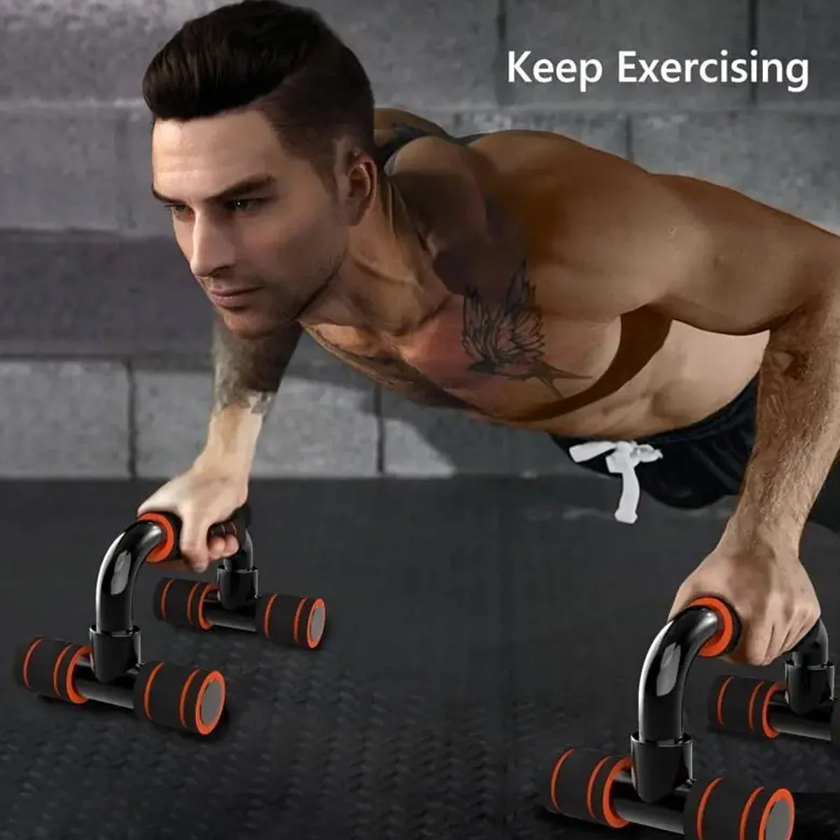 TotalCore 7-Piece Ab & Upper-Body Training Set – Ab Wheel, Push-Up Bars, Resistance Bands & More 🏋️‍♂️