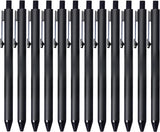 Black Ballpoint Pens – 12-Pack Retractable Smooth Writing Pens for Office, School & Home 🖊️