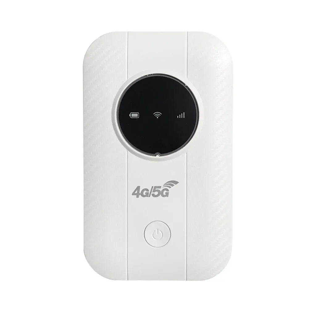 150Mbps 4G LTE Portable WiFi Router – Pocket Wireless Hotspot with SIM Card Slot & 3600mAh Battery for Wide Coverage