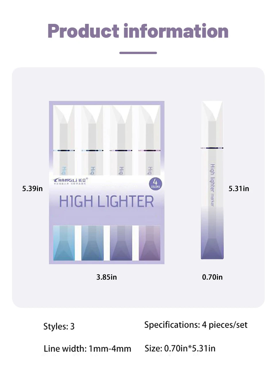 Highlighter Set – 12-Color Soft Tip No-Smudge Highlighters for School, Office & Journaling 🌈