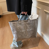 Women’s PVC simple tote handbag – large-capacity waterproof fashion shoulder bag, versatile purse for shopping, work, travel & daily use