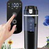 Portable 500 ml Car Heating Cup – LED Display Smart Mug for Coffee, Milk & Water