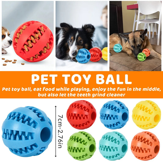 Prickly Watermelon Ball – Elastic Rubber Chew Toy for Puppies & Dogs (Teeth Cleaning & Treat Dispenser)