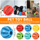 Prickly Watermelon Ball – Elastic Rubber Chew Toy for Puppies & Dogs (Teeth Cleaning & Treat Dispenser)