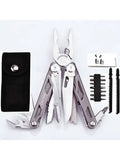 DAICAMPING DL30 Multi-Tool Set – Replaceable Parts, Pliers, Folding Knife & Cutter Survival Multi-Tool