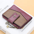 Casual Women’s PU Leather Wallet – Elegant Zipper Bifold Clutch Purse with Card Holder & Coin Pocket
