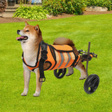 Adjustable Back-Leg Pet Wheelchair – Lightweight Mobility Cart for Dogs & Cats 🐾
