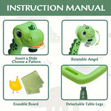 Dinosaur Painting Projector & Drawing Board Toy – Puzzle-Art Set for Kids & Girls (Hands-On Creativity Gift)