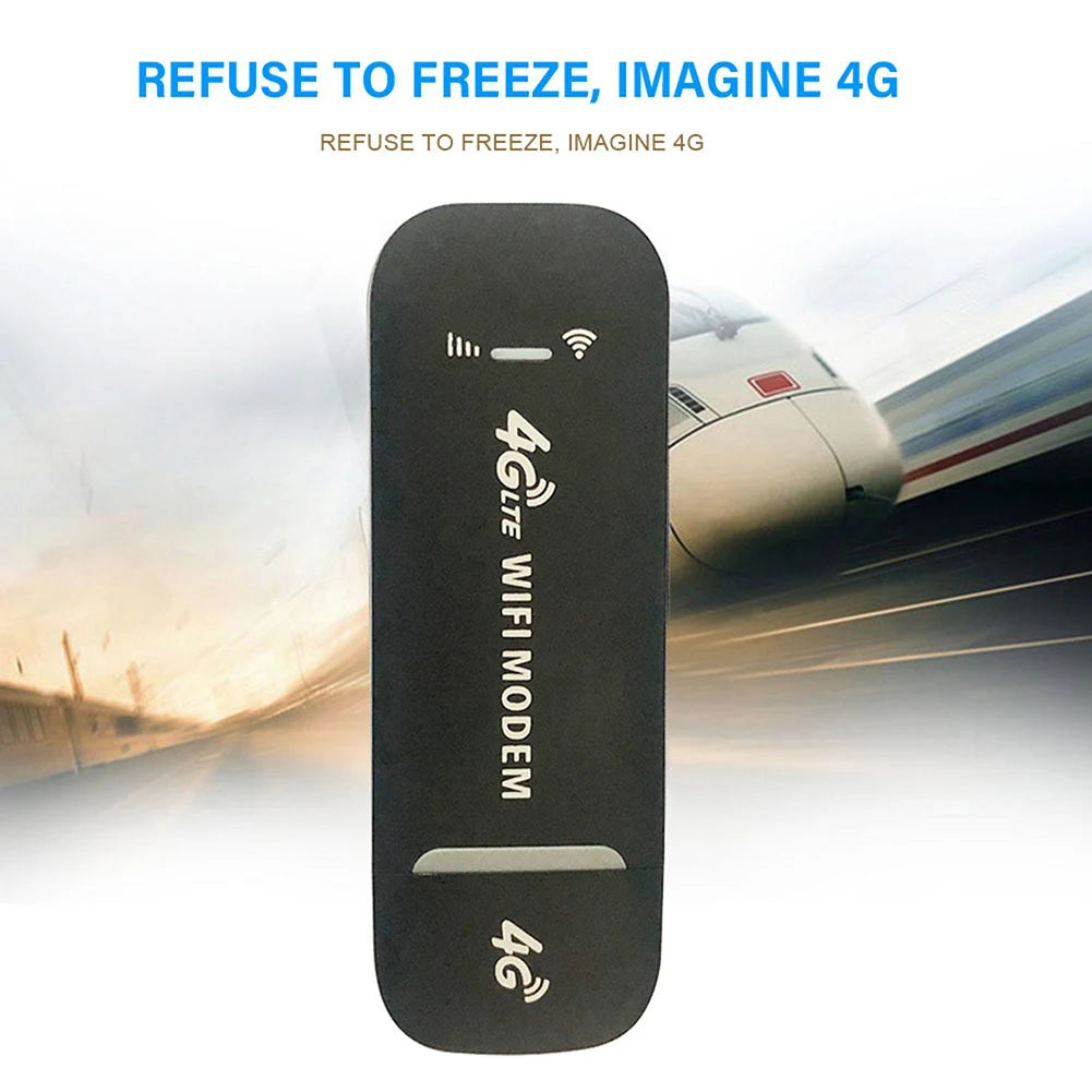 4G LTE USB WiFi Router – Unlocked Wireless Network Adapter & Portable Hotspot Dongle for Laptops and Mobile Devices