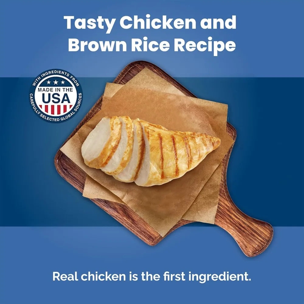 Life Protection Formula Adult Dry Dog Food – Chicken & Brown Rice Recipe for Strong Muscles & Vitality (34 lb Bag)