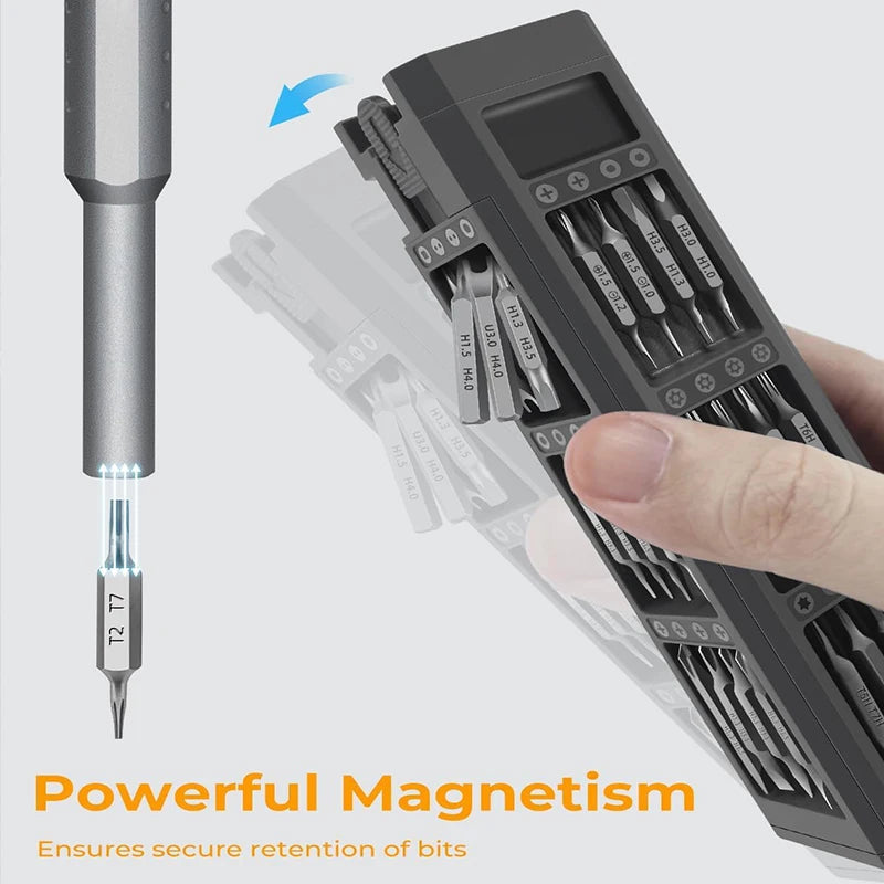 44-in-1 Precision Screwdriver Kit – Magnetic Mini Set for Electronics, Mobile, Laptop & Home Repair
