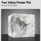 Luxury LED Corner Wall Clock with Light – Double-Sided Luminous Sensor Clock with Numeral Scale & Gold Modern Design