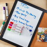 Dry Erase Markers 8-Pack – Chisel Tip, Low Odor Quick-Dry Ink (Assorted Colors)