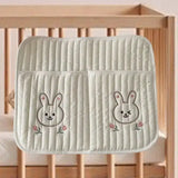 Bedside Hanging Baby Crib Organizer – Multi-Pocket Nursery Storage Bag