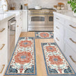 3PCS Kitchen Rug Set – Washable Non-Slip Mats for Kitchen, Hallway & Laundry Room, Holiday Décor