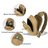 Camo Tactical Chest Bag – Multifunctional Outdoor Camo Sling with Hidden Pistol Pocket