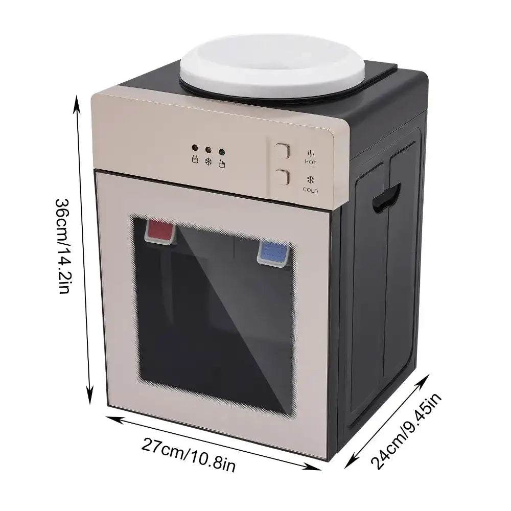 Top-Loading Countertop Hot & Cold Water Dispenser – Instant Drinking Machine for Home, Studio & Office