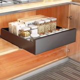 Carbon-Steel Pull-Out Cabinet Organizer – Slide-Out Drawers for Kitchen, Bathroom & Pantry