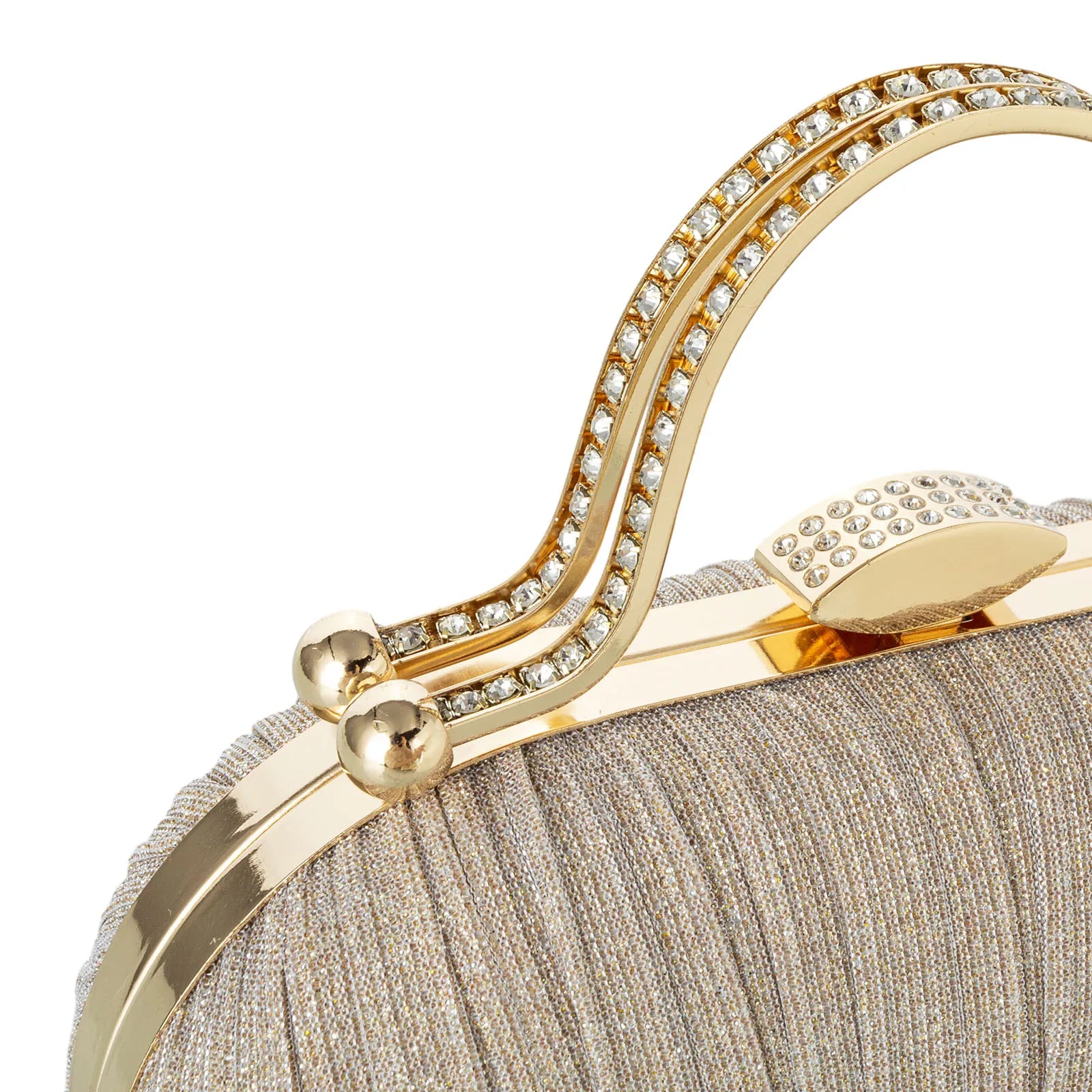 Women’s Glittery Bow Evening Bag – Sweet Chic Shoulder & Crossbody Clutch Handbag for Weddings, Parties & Special Occasions