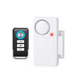 110dB Loud Magnetic Security Alarm – Wireless Window & Door Sensor with Remote Control for Home & Kids Safety