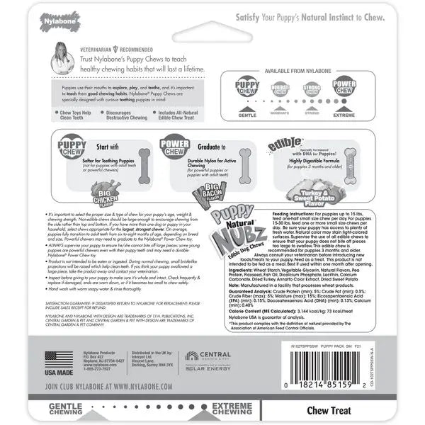 Puppy Starter Pack – Brown Dog Toy Set for Teething, Training & Play