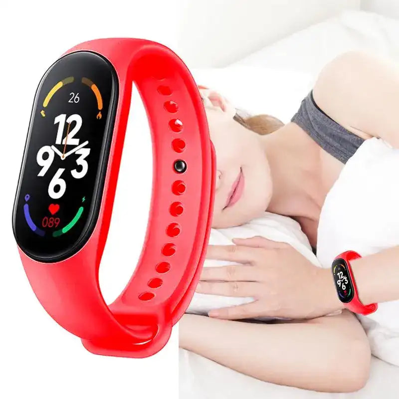 M7 Activity Fitness Tracker Watch – Smartwatch with Blood Pressure Monitor & Sleep Tracking