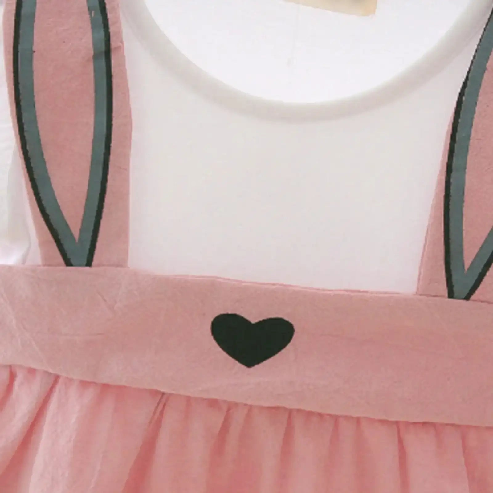 Baby Girl Summer Clothing Set – Cute Bunny Sleeveless Dress + Matching Shorts (3–24 Months)