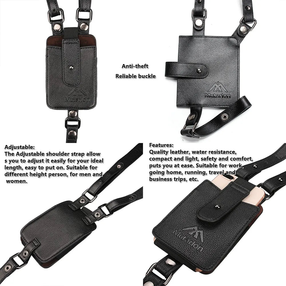 Anti-Theft Underarm Shoulder Bag – Concealed Holster Wallet Pack | Hidden Strap Security Crossbody Bag