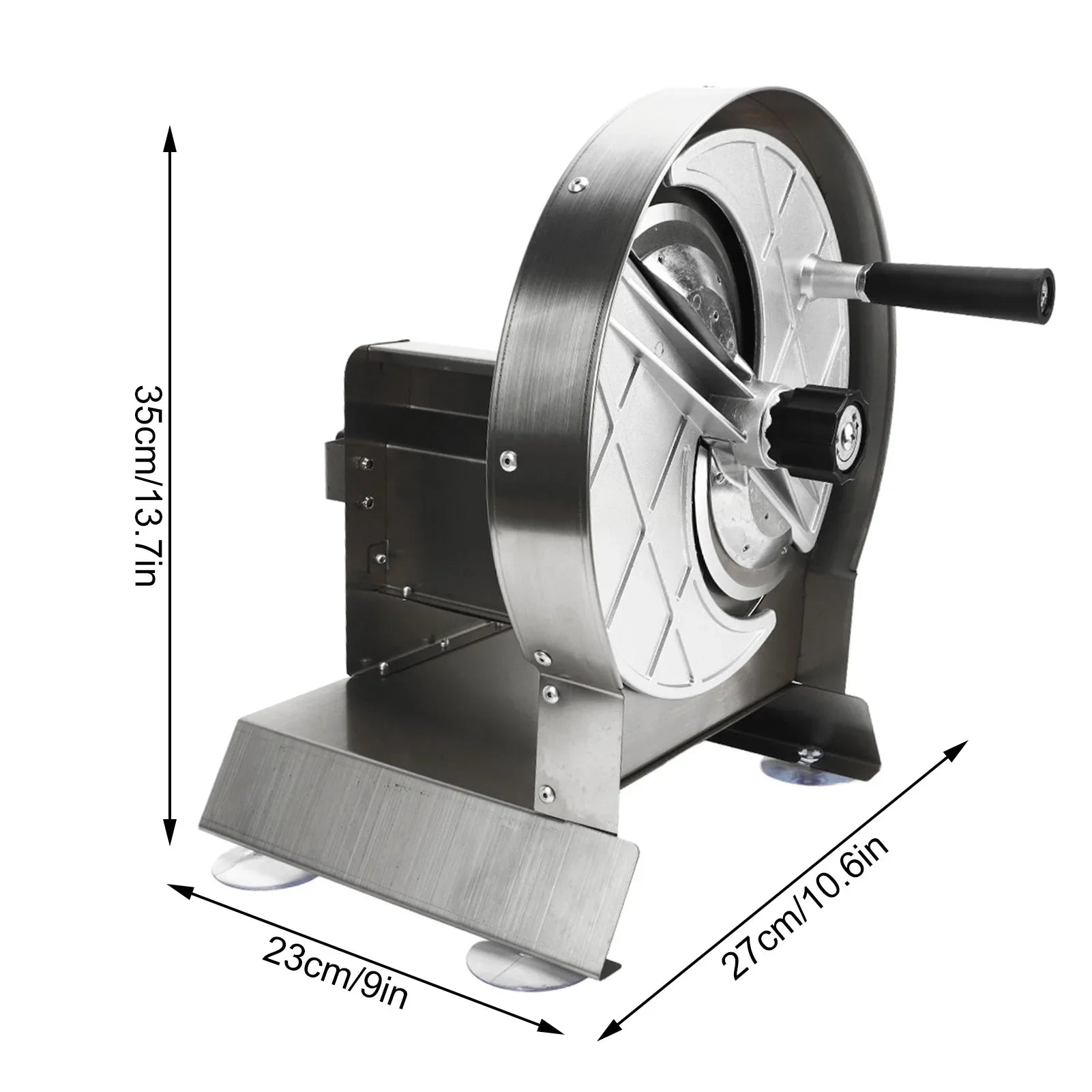 Commercial Manual Slicing Machine – Adjustable Thickness Vegetable & Fruit Cutter for Kitchen / Restaurant